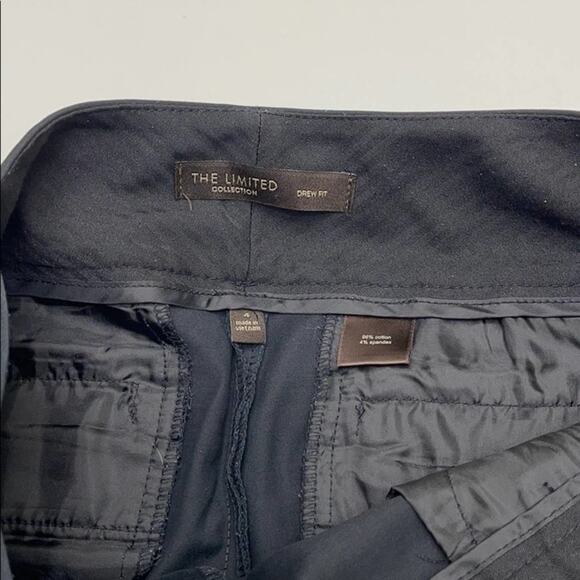 THE LIMITED Womens 4 Black Crop Chino Pant - Picture 3 of 5